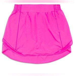 Lululemon hotty hot skirt sonic pink